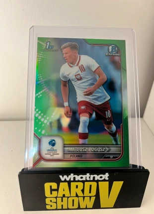Topps Bowman Mateusz Bogusz /199, marca: Topps, estado: Novo sem etiquetas, €3.00, €3.85 inclui Proteção do Comprador