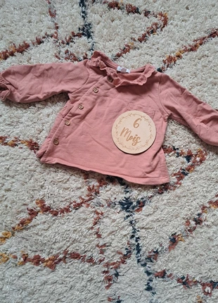 Gilet Vertbaudet 6 mois rose, brand: Vertbaudet, condition: Good, size: 6-9 months / 68 cm, €2.00, €2.80 includes Buyer Protection