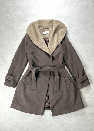 Trench gérard darel en laine kaki foncé et beige | 38 = M, brand: Gerard Darel, condition: Very good, size: M / 38 / 10, €90.00, €95.20 includes Buyer Protection