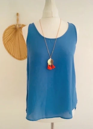 Blouse sans manches bleu lavande, marque: Primark, état: Très bon état, taille: M / 38 / 10, 6,50 €, 7,53 € Protection acheteurs incluse