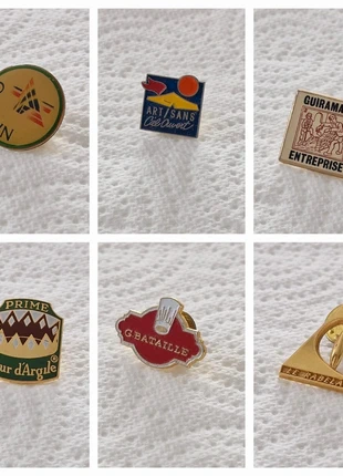 Pins au nombre de 6 lot pin's, état: Très bon état, 6,00 €, 7,00 € Protection acheteurs incluse