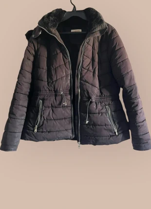 💜 Doudoune femme prune Camaïeu – Taille 38 – Capuche fourrure & coupe cintrée 💜, marca: Camaïeu, estado: Bom, tamanho: M / 38 / 10, €7.00, €8.05 inclui Proteção do Comprador