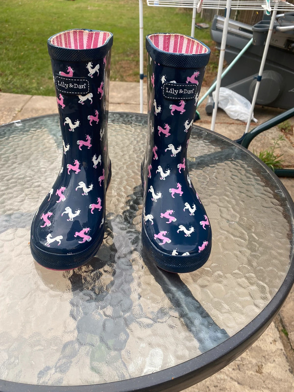 Joules french bulldog wellies discount