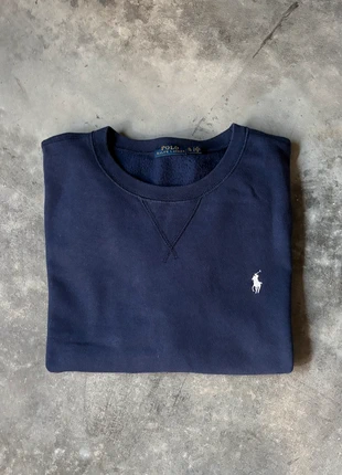 Crewneck Ralph Lauren bleu marine boxy logo blanc navy blue sweater oversized taille XL, brand: Ralph Lauren, condition: Very good, size: XL, €22.00, €23.80 includes Buyer Protection Pro