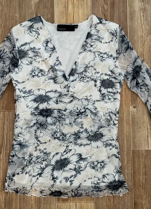 Y2K mesh floral top, brand: Kappahl, condition: Very good, size: M / UK 12-14, £26.00, £28.00 includes Buyer Protection