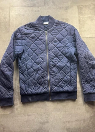 Manteau Lacoste homme matelassé chic bleu marine logo brodé vintage y2k - S, marque: Lacoste, état: Très bon état, taille: S, 26,10 €, 28,11 € Protection acheteurs incluse