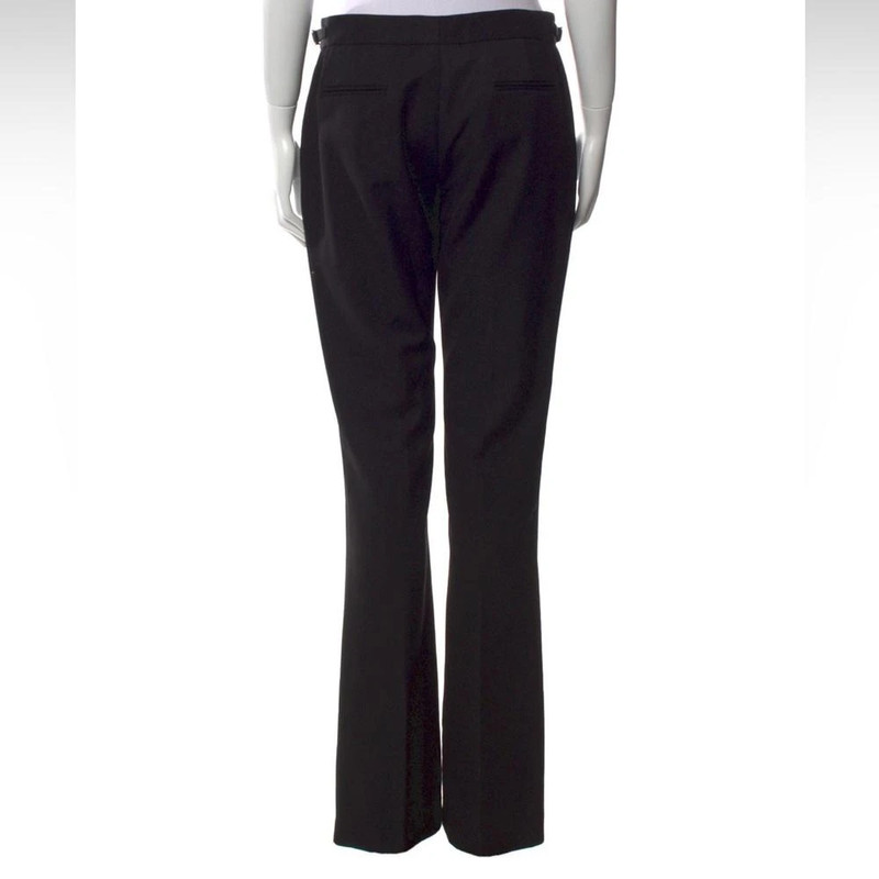 Gabriela Hearst Luxury Virgin Wool Mid-Rise Trouser 30.5” 3