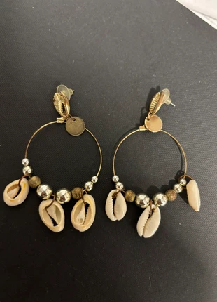Boucles d’oreilles coquillages, merk: Boutique indépendante, staat: Heel goed, € 5,00, € 5,95 inclusief Kopersbescherming