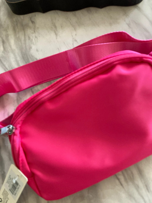 Hot pink belt bag 4