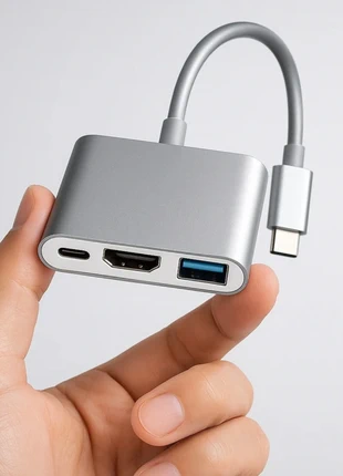 Adaptateur USB-C Multifonction MacBook iPad Samsung lenovo, brand: Play, condition: New with tags, €9.99, €11.19 includes Buyer Protection