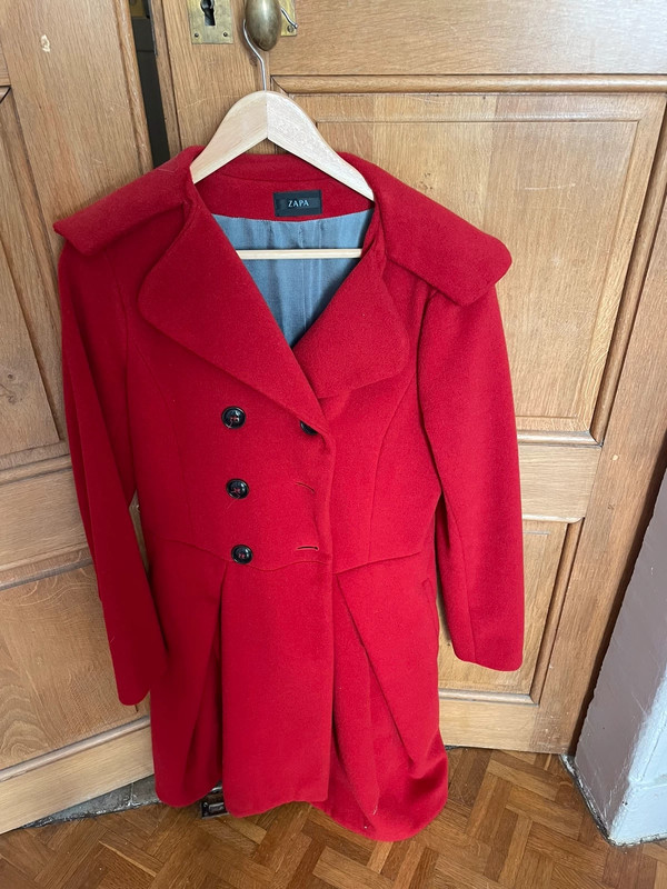 manteau rouge zapa