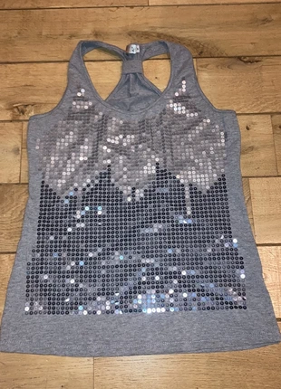 Top avec sequins taille M , marca: Golden Days, estado: Muy bueno, tamaño: M / 38 / 10, 1,50 €, 2,28 € Protección al comprador incluida