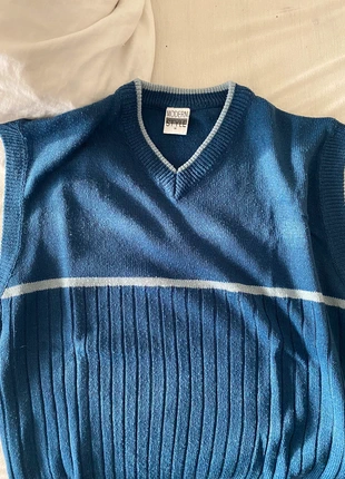 Vintage debardeur blauw, merk: Modern Style, staat: Goed, maat: M, € 10,00, € 11,20 inclusief Kopersbescherming