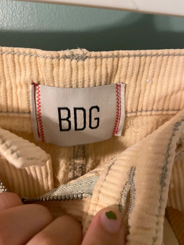 BDG high and wide corduroy pants