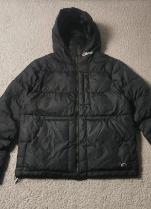 Doudoune Champion Puffer Vintage -Noir -Taille M Homme -Logo Floqué -Veste d'hiver, brand: Champion, condition: Very good, size: M, €24.90, €26.85 includes Buyer Protection Pro