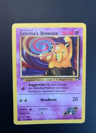 Pokemon card Gym, brand: Pokémon, condition: Good, €2.00, €2.80 includes Buyer Protection
