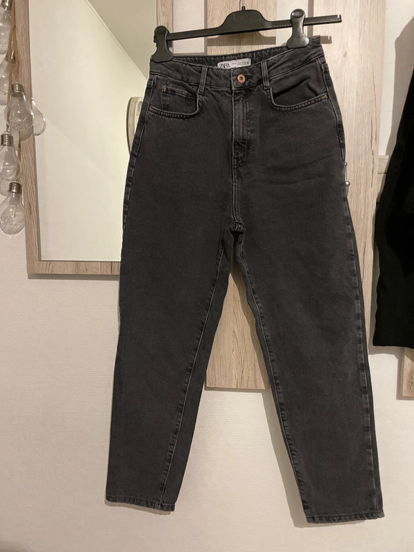 Jeans Zara noir 1