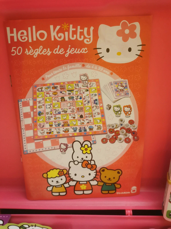 Malette de 50 jeux Hello Kitty + 1 jeu de 7 familles Hello Kitty 5