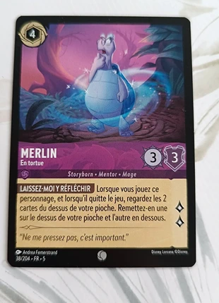 Carte Lorcana 38/204 chapitre 5, marke: Disney, zustand: Sehr gut, 1,00 €, 1,75 € inklusive Vinted-Käuferschutz