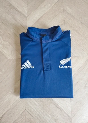 Maillot Rugby Adidas France - All Blacks - Bleu marine/Dorée - Taille L, marke: adidas, zustand: Sehr gut, größe: L, 27,90 €, 30,00 € inklusive Vinted-Käuferschutz