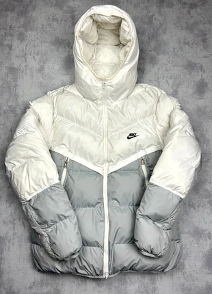 Veste manteau doudoune à capuche Nike Storm-Fit blanc et gris taille M mixte, marke: Nike, zustand: Sehr gut, größe: M, 70,00 €, 74,20 € beinhaltet Vinted-Käuferschutz Pro
