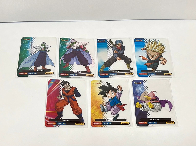 Dragon Ball Super lotto misto 7 Lamincard Diramix 1