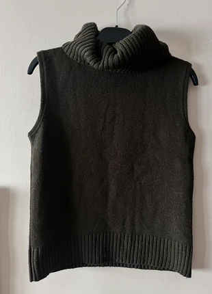 Top maille - Kaki - Vintage, marca: Vintage, estado: Muy bueno, tamaño: M / 38 / 10, 7,00 €, 8,05 € Protección al comprador incluida