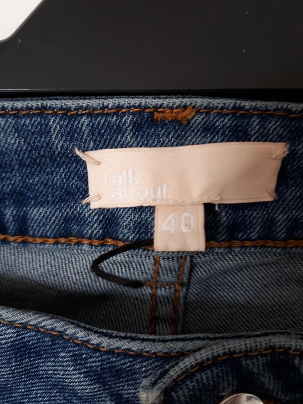 Jeans mit Stickerei-Gr.40 3