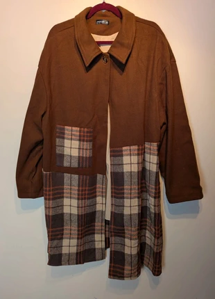 Lovely brown & check jacket size 3xl, brand: Shein, condition: New without tags, size: XXXL / UK 28-30, £15.00, £16.45 includes Buyer Protection