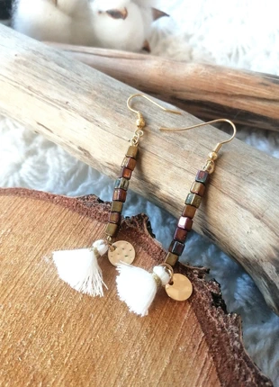 Boucle d'oreille Pompom et perle coloré , zustand: Neu, 8,00 €, 9,10 € inklusive Vinted-Käuferschutz