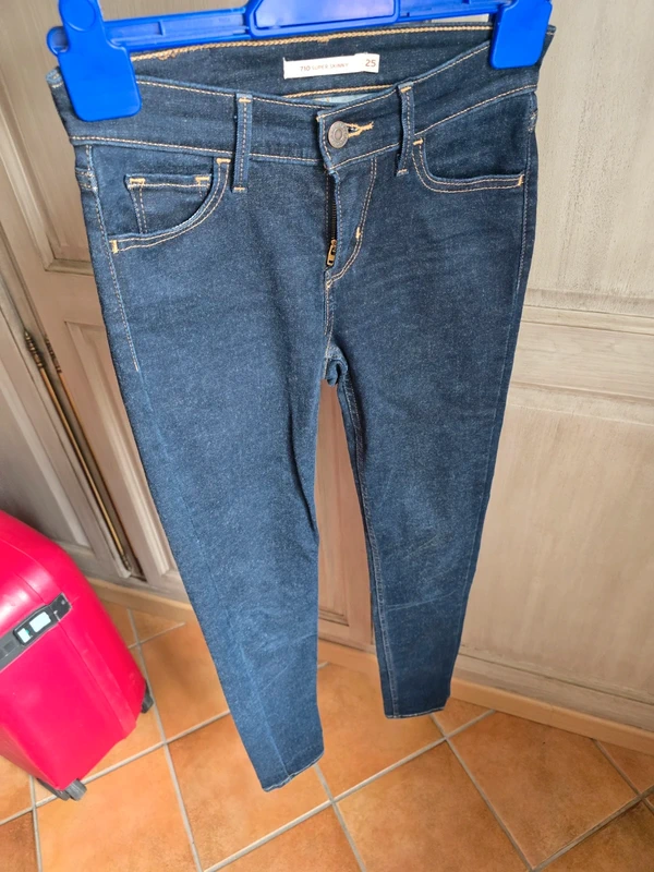 Jean super skinny levi's levis 710 w25 l28 - photo numéro 5