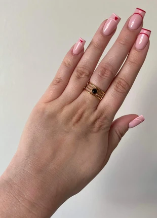 Bague en pierre d’Agate, estado: Muy bueno, tamaño: Ajustable, 17,00 €, 18,55 € Protección al comprador Pro incluida