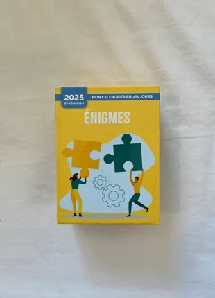 🧩 Éphéméride 2025 – Énigmes 🧠, marke: Éphéméride, zustand: Neu, mit Etikett, größe: 10 Jahre / 140, 6,00 €, 7,00 € inklusive Vinted-Käuferschutz