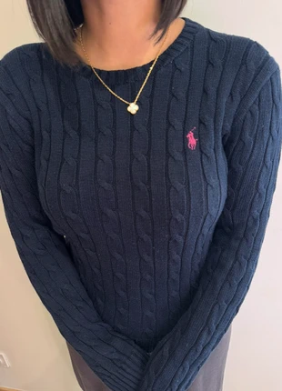 Pull ralph lauren femme bleu marine, brand: Ralph Lauren, condizioni: Ottime, taglia: S / IT 40 / EU 36, €59.00, €62.65 include la Protezione acquisti Pro