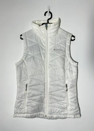 Veste/ Blouson sans manches Columbia Omni-Heat / Omni shield - blanche - taille S women, marke: Columbia, zustand: Sehr gut, größe: S / 36 / 8, 14,50 €, 15,93 € inklusive Vinted-Käuferschutz