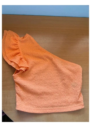 Top con volante, asimétrico, marque: Shein, état: Neuf sans étiquette, taille: XS / 34 / 6, 2,00 €, 2,80 € Protection acheteurs incluse