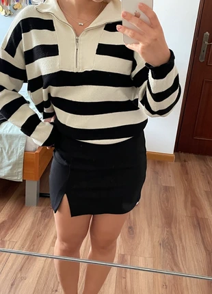 Mini saia preta, marca: Stradivarius, estado: Novo sem etiquetas, tamanho: XS / 34 / 6, €4.00, €4.90 inclui Proteção do Comprador