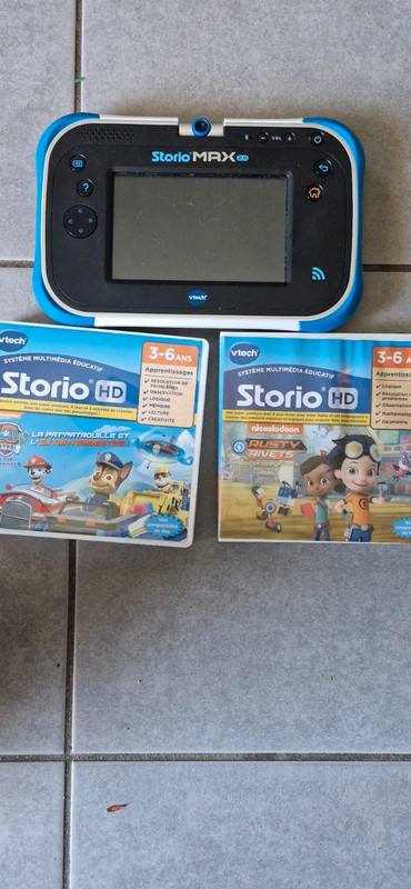 Tablette Vtech storio max 2.0 avec 2 jeux. - VTech