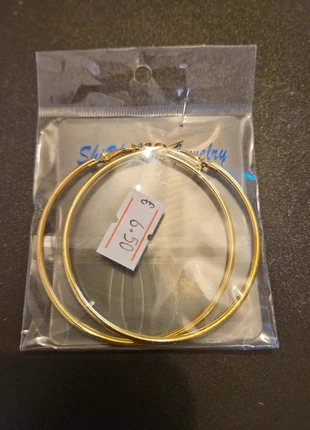 🦞boucle d oreille creole doré neuf🦞, marque: Inconnu, état: Neuf avec étiquette, 3,00 €, 3,85 € Protection acheteurs incluse