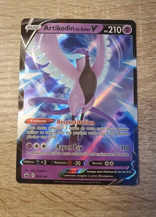 Carte pokémon Artikodin Galar V, marque: Pokémon, état: Neuf sans étiquette, taille: Taille unique, 8,00 €, 9,10 € Protection acheteurs incluse