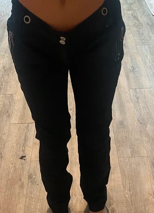 Pantalon taille basse droit noir vintage rip curl femme 40 L, marca: Rip Curl, estado: Muy bueno, tamaño: L / 40 / 12, 9,00 €, 10,15 € Protección al comprador incluida