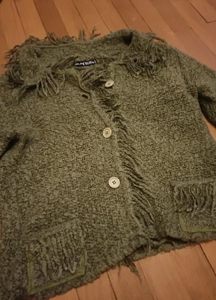 Gilet a franges chaud, brand: Blanco y Negro, condition: Very good, size: S / 36 / 8, €5.00, €5.95 includes Buyer Protection