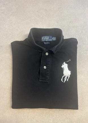 Polo manches longues noir logo XXL – Polo Ralph Lauren – Taille M – Lot W2, brand: Ralph Lauren, condition: Good, size: M, €22.00, €23.80 includes Buyer Protection
