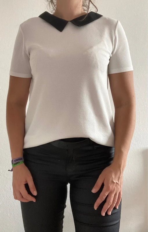 T shirt col claudine - photo numéro 2