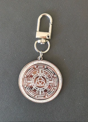 🦋 Porte clé acier inoxydable rond avec archanges protection spirituel, estado: Novo com etiquetas, €3.00, €3.85 inclui Proteção do Comprador