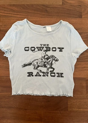 Crop Top, merk: H&M, staat: Heel goed, maat: XS / 34 / 6, € 2,00, € 2,80 inclusief Kopersbescherming