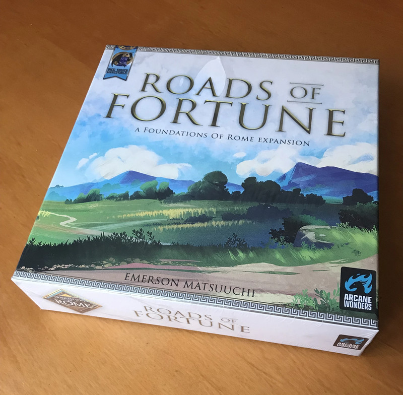 Foundations of Rome: Roads of Fortune - English - Kickstarter KS - Nuovo - New Sealed 1