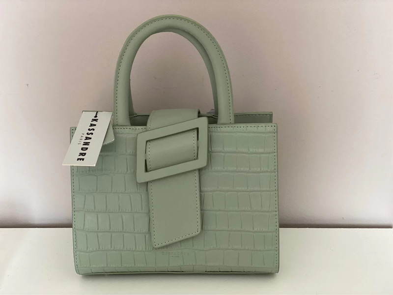 Kassandre Genuine Medea tote Bag Mint Green RRP 340 Vinted