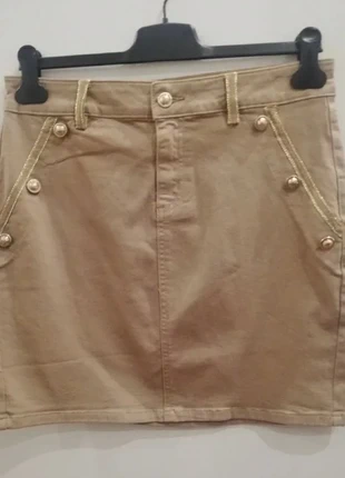 Falda con botones Jupe boutons , marque: Morgan, état: Neuf sans étiquette, taille: XL / 42 / 14, 49,00 €, 52,15 € Protection acheteurs incluse