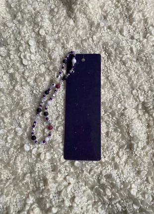 starry night homemade book mark with beaded charm / marque page fait main avec chaîne en perle, marque: Fait Main, état: Neuf sans étiquette, 4,00 €, 4,90 € Protection acheteurs incluse